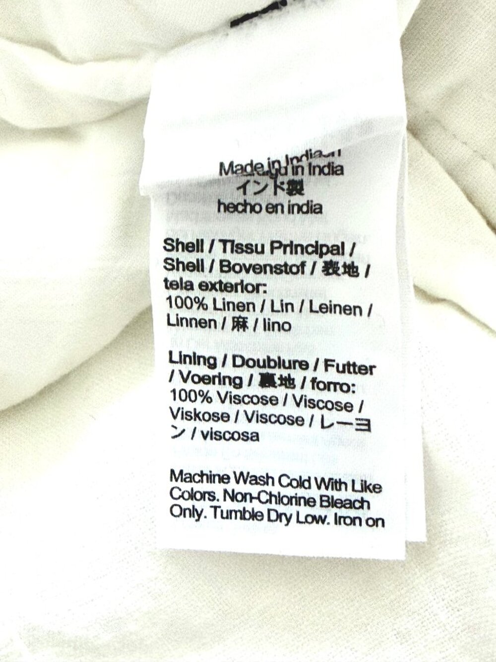 J. Crew White Wide-Leg Drawstring Pants - Picture 8 of 8